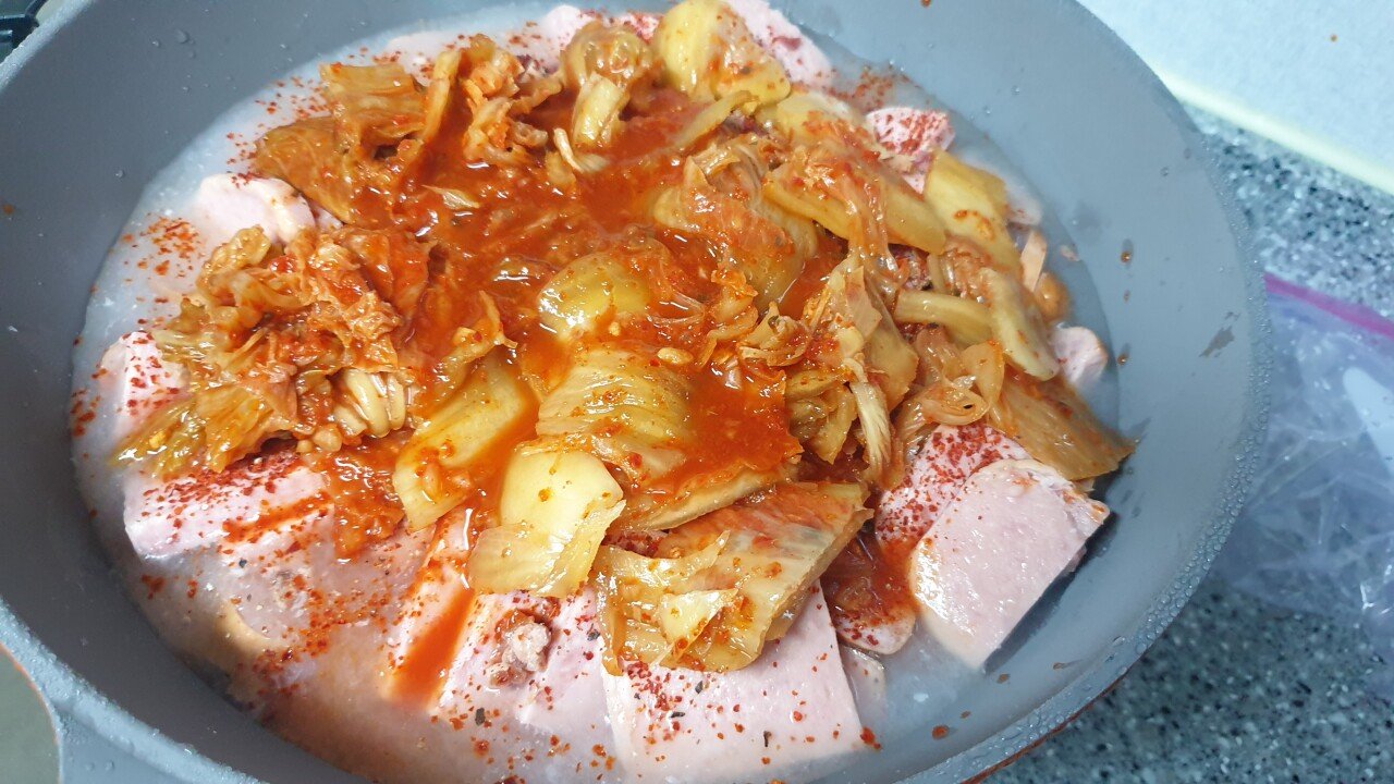 20210629_191458.jpg 부대찌개 이렇게 해서 맛 없으면 음여갤로 찾아와라