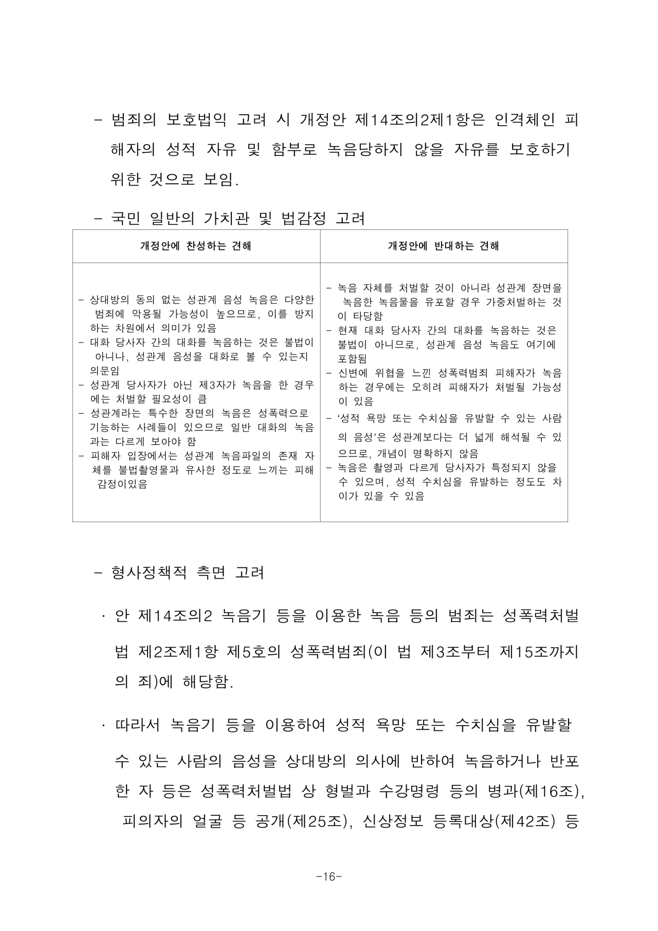 2105476_법제사법위원회_검토보고서-16.png 성관계 녹음 금지법 근황.jpg