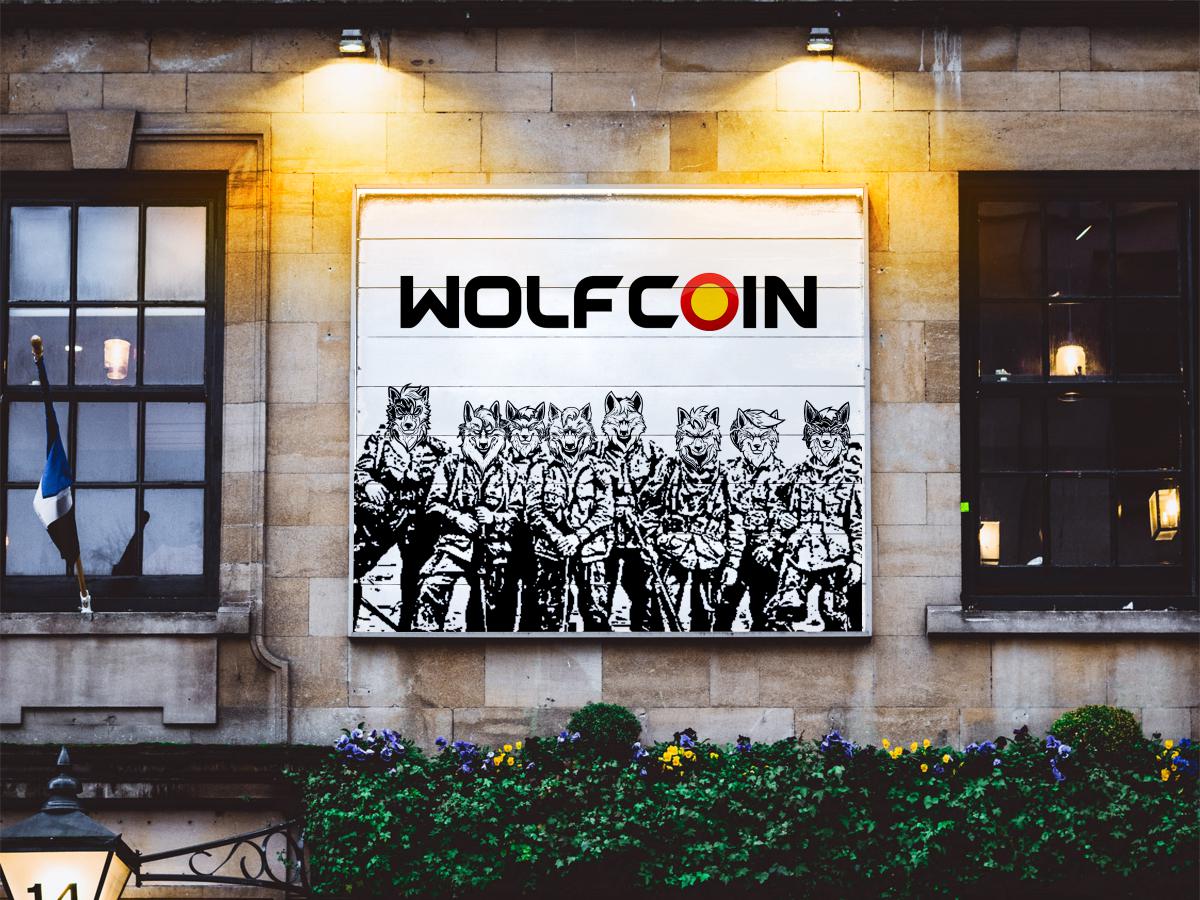 울프코인 외부홍보물 WOLFCOIN OUDOOR SIGNAGE - WOLFCOIN Meme - 울프 밈 - 울프코리아 WOLFKOREA :closeclosecloseclosecloseclosecloseclose