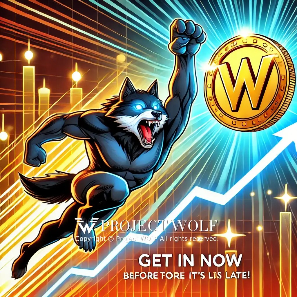 DALL·E 2024-10-11 23.44.41 - A bold and energetic meme showing a powerful wolf leaping towards a glowing ',W', coin.jpg