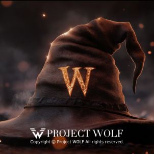 PROJECT WOLF!! Magic hat "W"!!