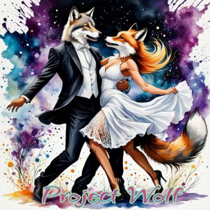 WOLFCOIN MEME Wolf & Fox  Dance Time!!