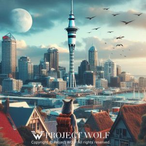 Project wolf 오클랜드 도시여행.