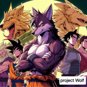 project Wolf  드랜곤볼에서 챔피언 먹은 울프~!^^