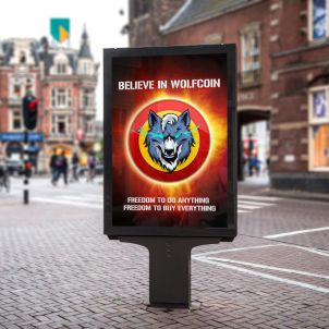 Wolfcoin sign