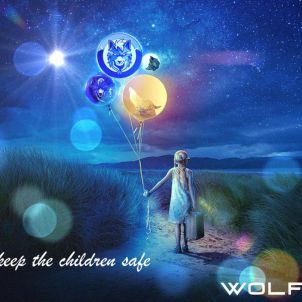 아이의 안전을 지켜주는 WOLFCOIN - Please keep the children safe.