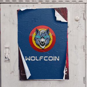 울프코인 외부포스터 WOLFCOIN OUDOOR POSTER