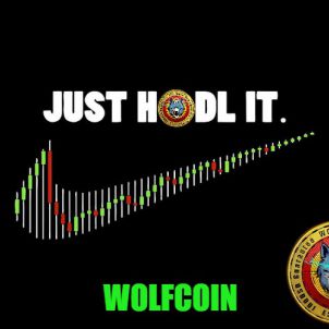 JUST HODL IT - WOLFCOIN