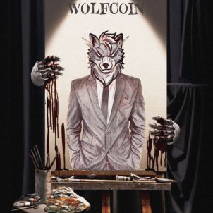 Ken's self-portrait(WOLFCOIN  MEME)