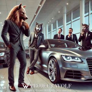 Project  Wolf / browsing luxury car