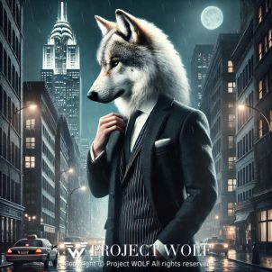 project WOLF/gazing at the city in the darkness