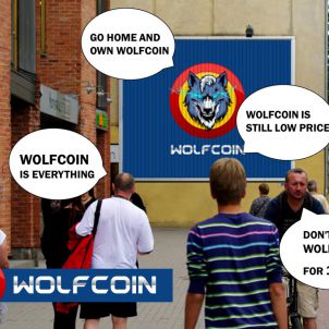 100배 수익에 울프코인을 팔지말라 DON'T SELL WOLFCOIN  FOR 100X