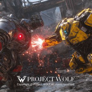 PROJECT WOLF!! A street battle of Wolfbots!!