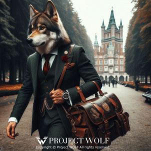 Project wolf / Wolf having a busy day