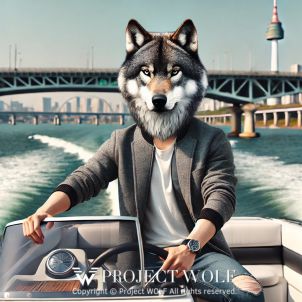 project WOLF/driving a boat along