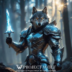 WOLFCOIN MEME Wolf Warrior