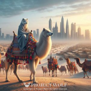 Project wolf / travel the city by camel