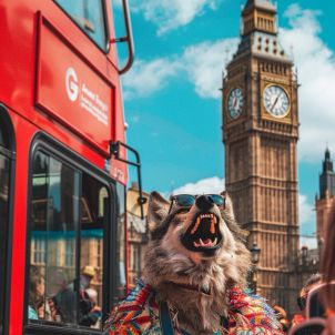 Project wolf / World traveler Wolf in London