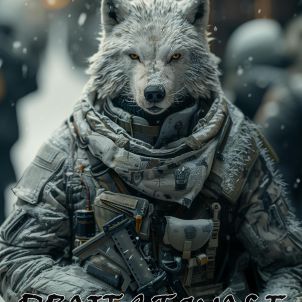 Wolf-force in Winter. PROJECT WOLF. WOLFCOIN