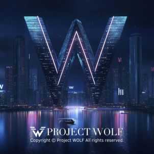 PROJECT WOLF!! the "W" building on the lake!!