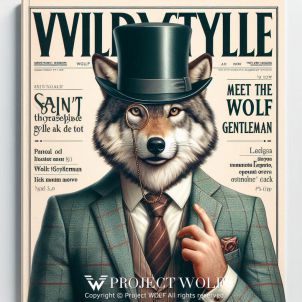 Project Wolf/ Wolf in a magazine