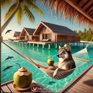 WOLFCOIN / Luxurious getaway in the Maldives