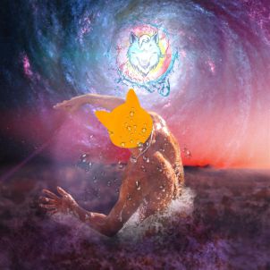 Shibainu is stunned by the dazzling Wolfforce(WOLFCOIN MEME)