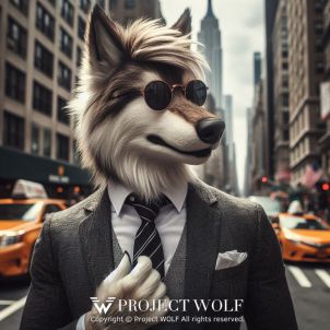 Project Wolf/ walk down the street in New York