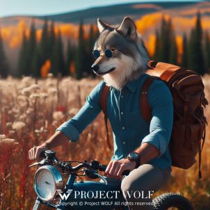 Project Wolf/ Wolf feeling the autumn