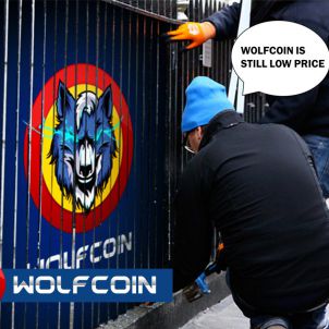 울프코인이 길거리에서 흔하게 보인다 WOLFCOIN IS COMMONLY SEEN ON THE STREET