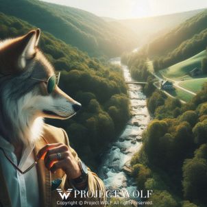 Project Wolf/ travel in a valley