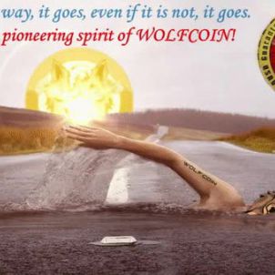 This is the pioneering spirit of WOLFCOIN!