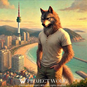 project  wolf  해운대에 서서