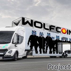 WOLFCOIN MEME Wolf CAR~