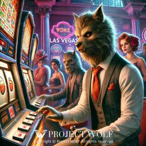 Project  Wolf / playing the slot machine