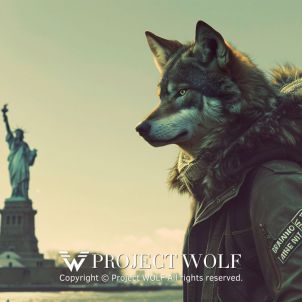 PROJECT WOLF!! The Wolf's Journey to the Statue of Liberty!!