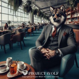 Project Wolf/ a break at the international airport