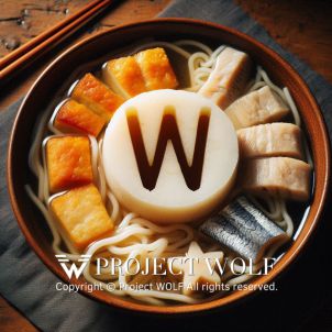 Project Wolf / W Fish cake udon (Noodle)