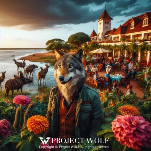 Project wolf / flowers blooming on the African continent