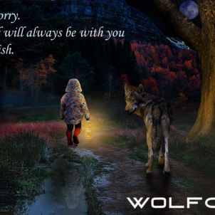 The wolf will always be with you :  WOLFCOIN