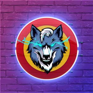 Wolfcoin Background 1000X1000 wall