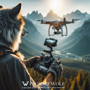 Project wolf / I'm shooting with a drone