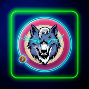 Wolfcoin Background 1000X1000 instagram