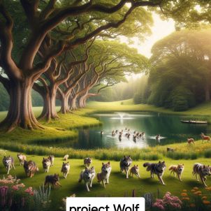 project Wolf 브로들 울프공원에서 신나게 뛰어 놀아보자~!