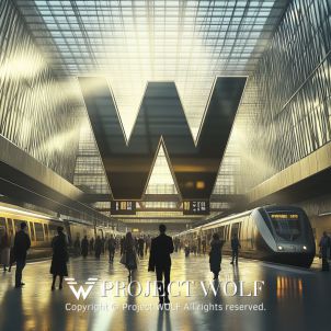 PROJECT WOLF!! A train station in "W"