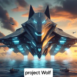 project Wolf 초대형 울프 항공모함 비행선~!