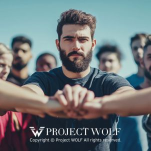 PROJECT WOLF!! Hands with bros!!