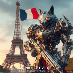 Project wolf / Wolfpet Robot in Paris, France