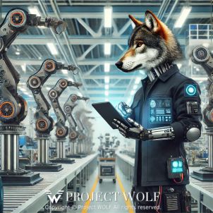 project  WOLF/ inspecting the production line