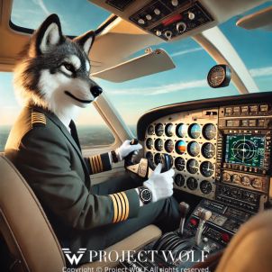 project WOLF/moving confidently towards the destination.